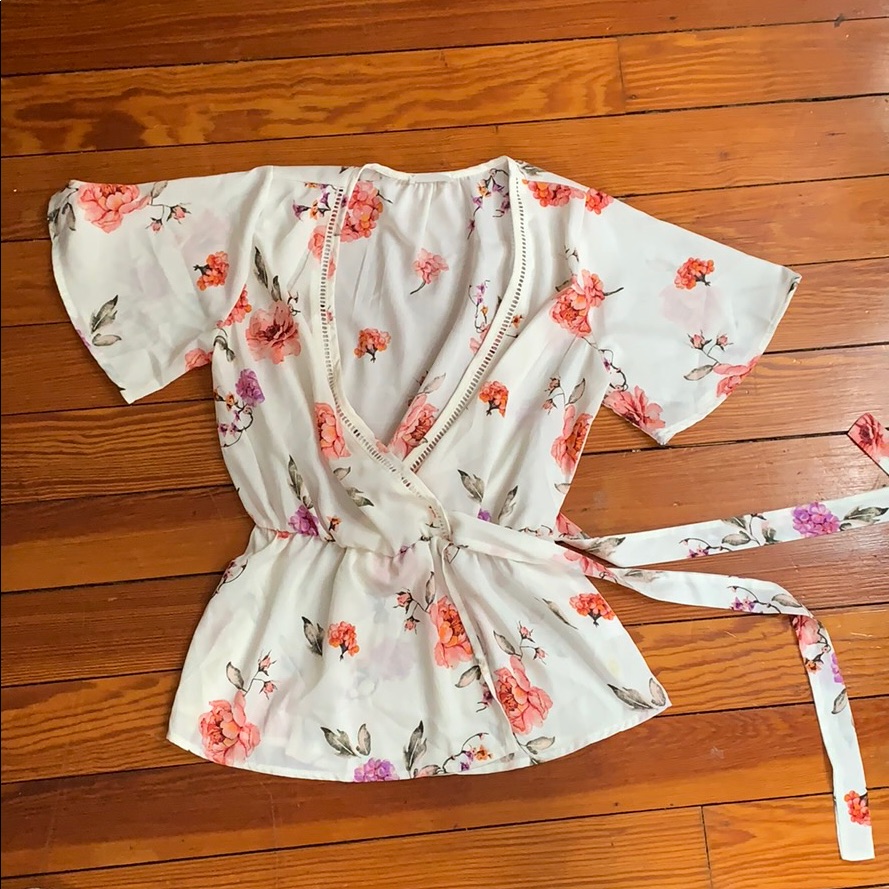 Flowered Blouse